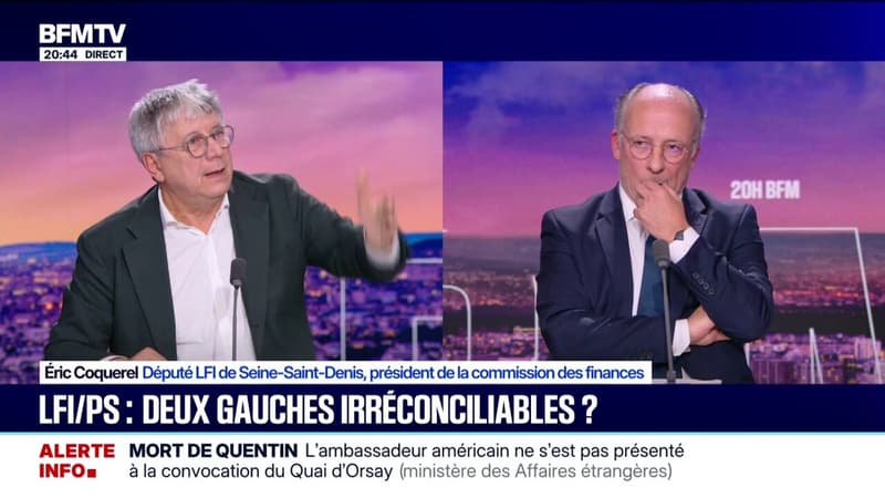 "Raphaël Arnault n'a aucun rapport avec ce qu'il s'est passé à Lyon", estime Éric Coquerel (LFI)
