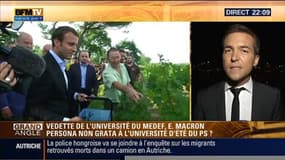 Emmanuel Macron n'a pas été invité à l'université d'été du PS