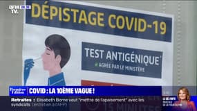 Covid-19: la France connaît une reprise épidémique avec un nombre de cas en hausse