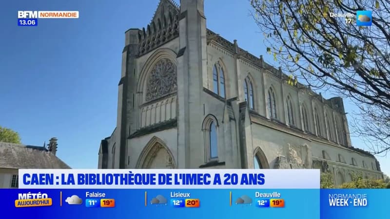 Caen: la bibliothèque de l'IMEC fête ses 20 ans 