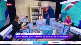 Année record pour le travail au noir : l'Etat responsable ? Le témoignage de Stéphane Auditeur RMC