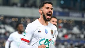 Morgan SANSON lors de Bordeaux-Nice le 20/01/2024