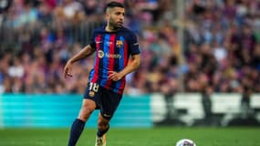 Jordi Alba avec le Barça le 28 mai 2023