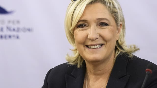 Marine Le Pen le 16 novembre 2018 à Sofia.