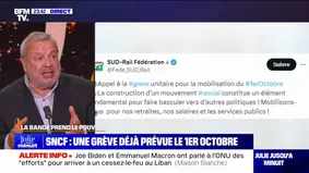 LE GANG PREND LE POUVOIR - SNCF : une grève prévue le 1er octobre