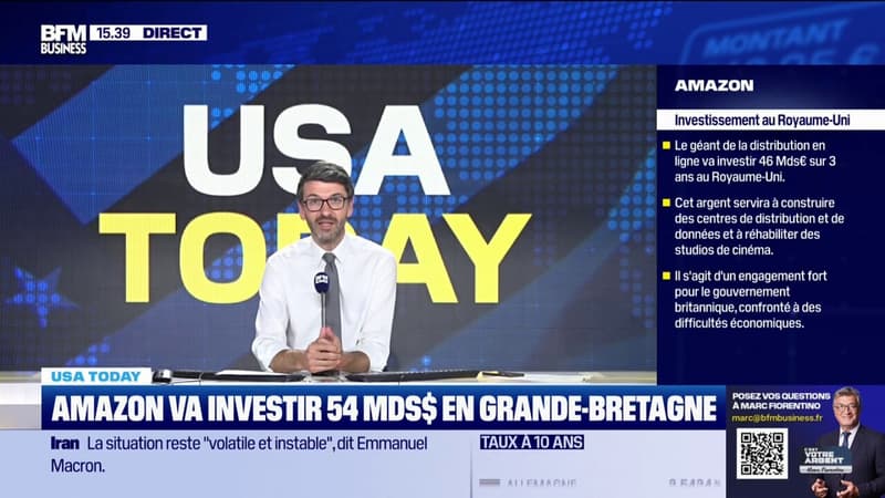 Amazon va investir 54 milliards de dollars en Grande-Bretagne