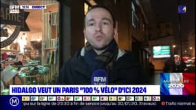 Municipales à Paris: Hidalgo veut un Paris "100% vélo" d'ici 2024