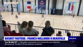 Deauville: le match France-Hollande en basket fauteuil se jouera ce jeudi soir 