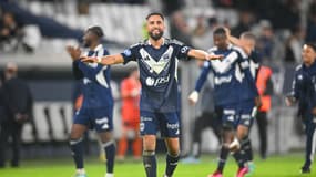 Soufiane Bayassa avec les Girondins de Bordeaux en 2024.