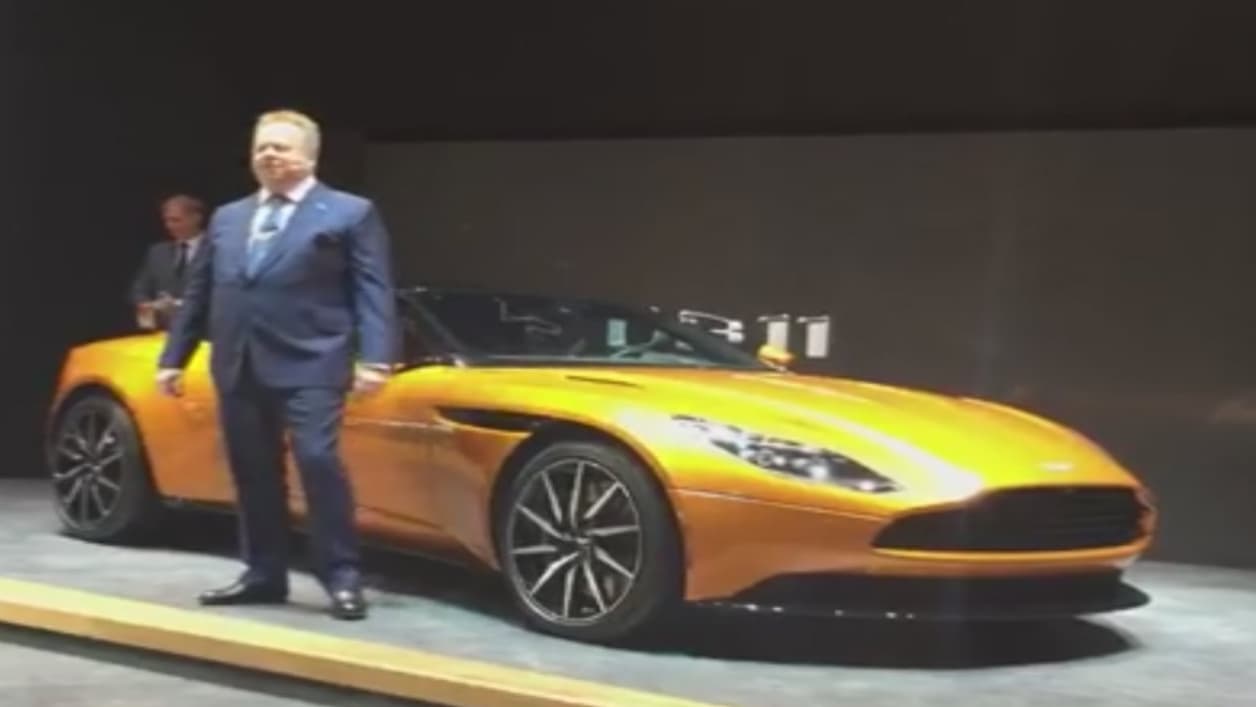 Aston Martin a dévoilé la DB la plus puissante de son histoire, la DB11.