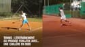Tennis : L'entraînement du prodige Forejtek avec... une cuillère en bois