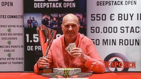 Jacob Amsellem, vainqueur du DSO Cannes - Unibet