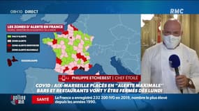 Fermeture des bars et restaurants: "C’est un véritable coup de massue qu’on nous porte une fois de plus", dénonce Philippe Etchebest