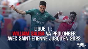 William Saliba va prolonger avec Saint-Étienne jusqu'en 2023