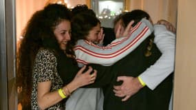 Les images des retrouvailles entre les otages israéliens et leur famille, prises par l'armée israélienne