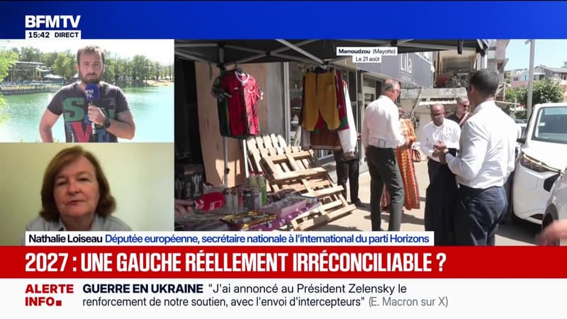 Présidentielle: "Pour nous, c'est ni RN, ni LFI; ni Marine Le Pen, ni Jean-Luc Mélenchon", lance Nathalie Loiseau, députée européenne "Horizons"