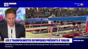 J'aime mes jeux du mercredi 12 juin - Les deux trampolinistes olympiques présents à Toulon