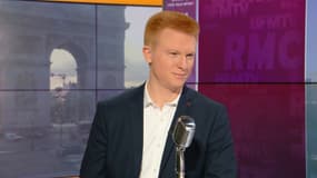 Adrien Quatennens, invité de BFMTV-RMC mardi 16 février 2021.