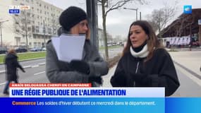 Anaïs Belouassa Cherifi (LFI) en Campagne 