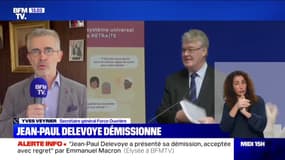 Yves Veyrier (Force ouvrière) après la démission de Delevoye: "C'était un homme de dialogue