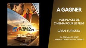 A gagner : vos places cinéma pour le film Gran Turismo dans la salle de votre choix