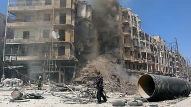 Alep, dans le nord de la Syrie.