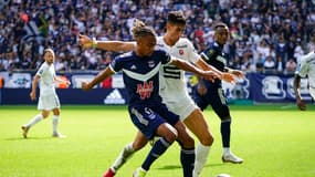 Nayef Aguerd livre un duel à Sekou Mara