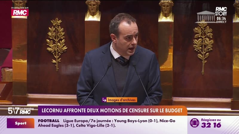 Lecornu affronte deux motions de censure sur le budget