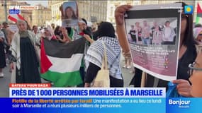 Bateau pour Gaza : près de 1 000 personnes mobilisées à Marseille