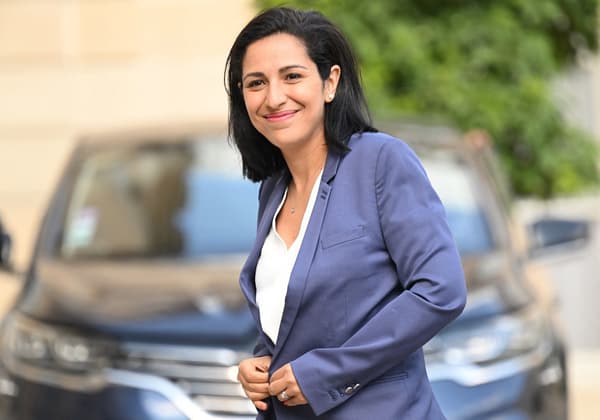 Sarah El Haïry à l'Élysée le 20 juillet 2023 