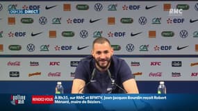 Benzema remercie Didier Deschamps pour son retour chez les Bleus