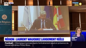 Auvergne-Rhône-Alpes: Laurent Wauquiez réélu président de la région