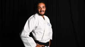 Le judoka Helios Latchoumanaya, à Paris le 22 juin 2021