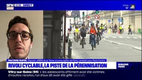 "La circulation se reporte dans les petites rues, des riverains se retrouvent avec des embouteillages", estime Pacôme Rupin, député LaREM de Paris, à propos de la piste cyclable rue de Rivoli
