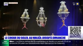 Nice: le Cirque du Soleil en représentation au Palais Nikaïa