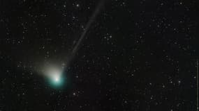 La comète C/2022 E3 (ZTF). Photo d'illustration 