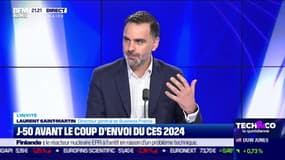 Laurent Saint-Martin (Business France) : J-50 avant le coup d’envoi du CES 2024 - 20/11