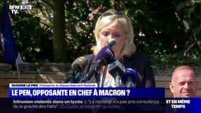 Marine Le Pen: "L'histoire retiendra que la pire faute d'Emmanuel Macron sera d'avoir lancé les Français les uns contre les autres"