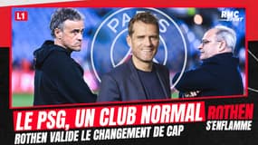 Ligue 1 : Le PSG est-il devenu un club normal ? Rothen valide le changement de stratégie