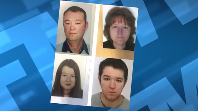 Pascal, Brigitte, Sébastien et Charlotte Troadec sont portés disparus depuis le 16 février.