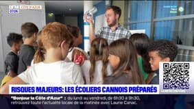 Cannes: les élèves préparés aux risques majeurs