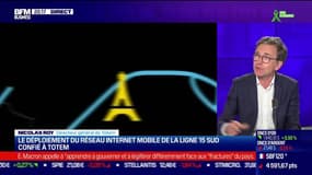 Nicolas Roy (Totem) : Le métro parisien va se doter des premières lignes 100% couvertes en 5G d'Europe - 22/06