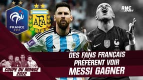 France - Argentine : "Je préfère voir Messi gagner", deux fans français ont choisi leur camp