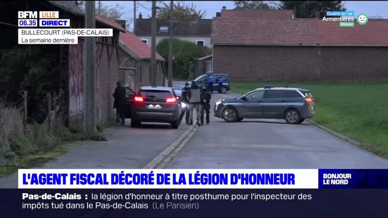 L'agent du fisc décoré de la Légion d'honneur