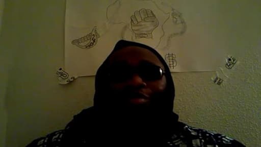 Extrait d'une des vidéos postée par Youssouf Fofana depuis la prison de Clairvaux (Aube) en mars 2012.