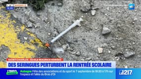 Marseille: une rentrée scolaire perturbée après la découverte de seringues sur la voie publique