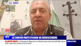 Levée des blocages: "Notre base est tout à fait libre d'arrêter ce soir, de prolonger jusqu'à demain, voire d'avoir des discussions supplémentaires", indique Patrick Bénézit (FNSEA)