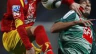 Demont qui s'élève au dessus de Fernandez, et c'est Lens qui se qualifie.