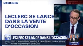 Leclerc rachète vos téléviseurs, téléphones, jeux vidéo...pour les remettre en rayon