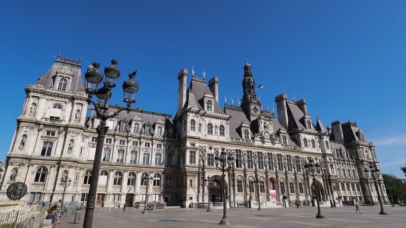 La mairie de Paris (illustration)